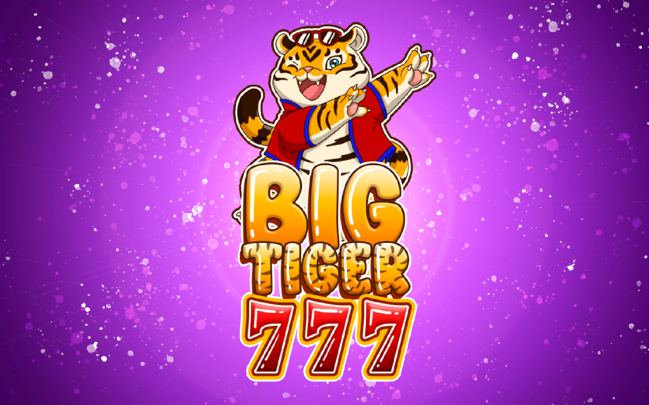 Stylized lucky clovers for a game called 'Big Tiger 777'.